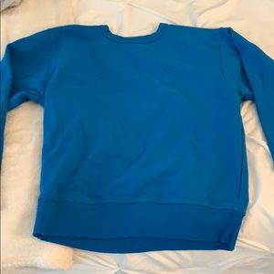 Blue champion crewneck